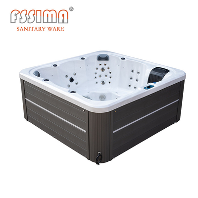 Massage SPA Whirlpool Bath Tub 5 Person SPA Hot Tub With Lounger 2.1m Length