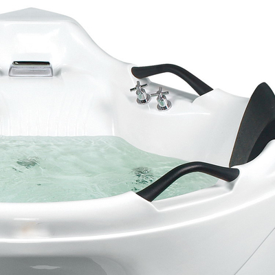 Köşe Masaj Küveti Bağlantısız 1500mm Jakuzi Spa Küveti Sıcak